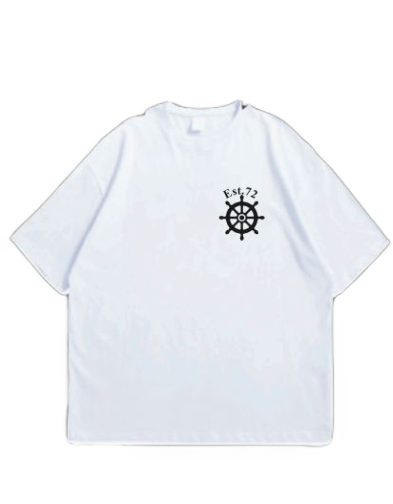Est 72 T-Shirt-White